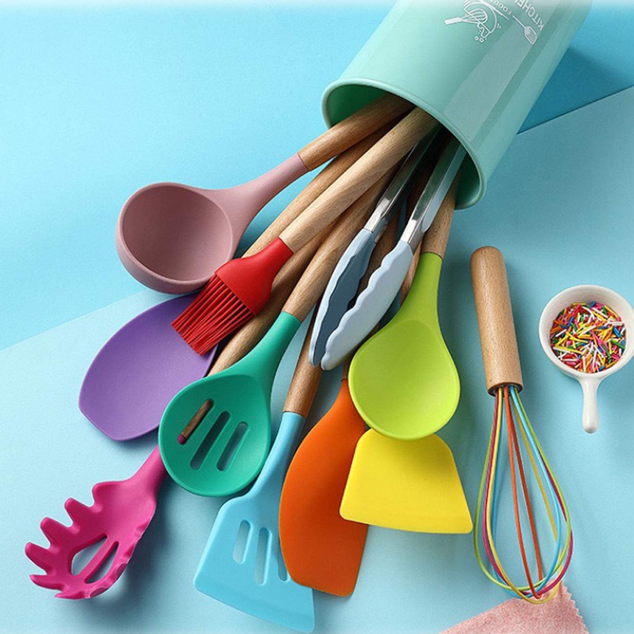 SILICONE SPOON SET