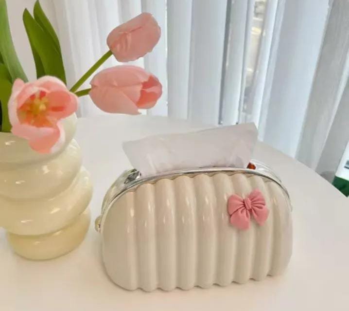 Elegant Shell Tissue Box